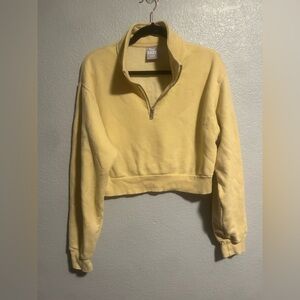 Aritzia TNA cozy perfect half zip